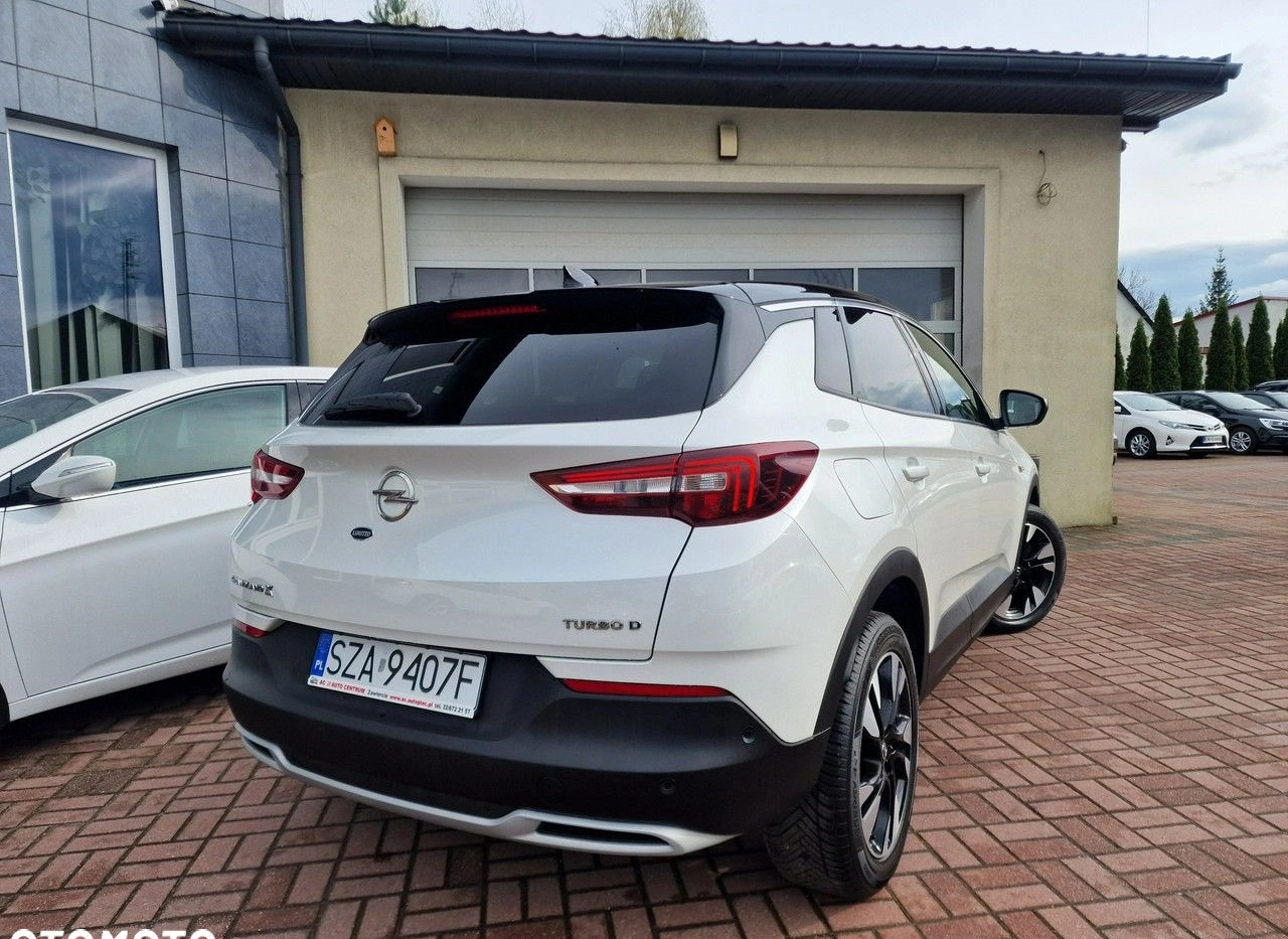 Opel Grandland X cena 77800 przebieg: 140000, rok produkcji 2019 z Zawiercie małe 781